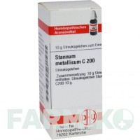 СТАННУМ МЕТАЛЛИКУМ (STANNUM METALLICUM) C 200 глобули 10 г - Гомеопатия DHU