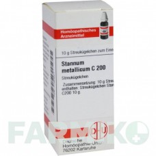 СТАННУМ МЕТАЛЛИКУМ (STANNUM METALLICUM) C 200 глобули 10 г - Гомеопатия DHU