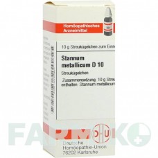 СТАННУМ МЕТАЛЛИКУМ (STANNUM METALLICUM) D 10 глобули 10 г - Гомеопатия DHU