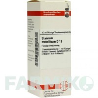 СТАННУМ МЕТАЛЛИКУМ (STANNUM METALLICUM) D 12 раствор 20 мл - Гомеопатия DHU