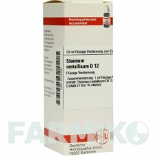 СТАННУМ МЕТАЛЛИКУМ (STANNUM METALLICUM) D 12 раствор 20 мл - Гомеопатия DHU