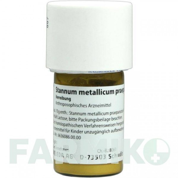 СТАННУМ МЕТАЛЛИКУМ (STANNUM METALLICUM) D 12 тритурация 20 г - Гомеопатия WELEDA