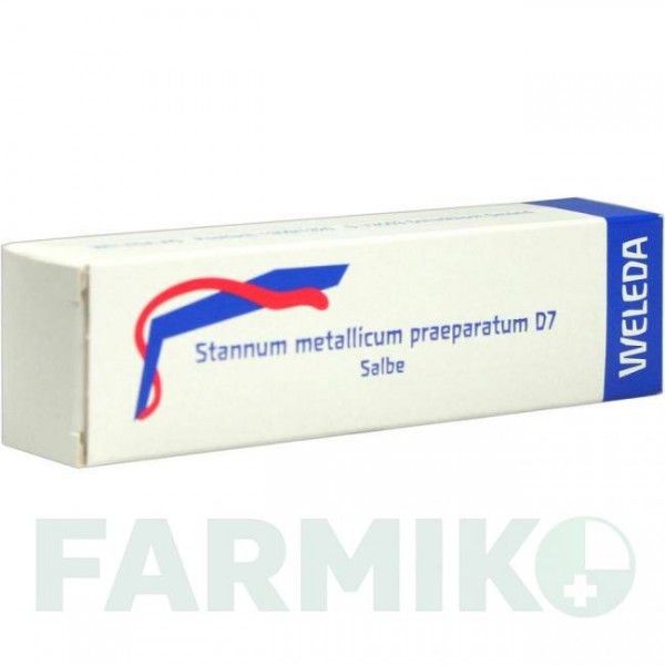 СТАННУМ МЕТАЛЛИКУМ (STANNUM METALLICUM) D 7 мазь 25 г - Гомеопатия WELEDA
