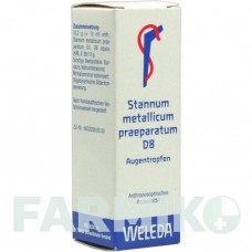 СТАННУМ МЕТАЛЛИКУМ (STANNUM METALLICUM) D 8 глазные капли 10 мл - Гомеопатия WELEDA