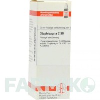 СТАФІЗАГРІЯ (STAPHISAGRIA) C 30 розчин 20 мл - Гомеопатія DHU