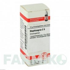 СТАФИЗАГРИЯ (STAPHISAGRIA) C 6 глобули 10 г - Гомеопатия DHU