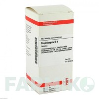 СТАФИЗАГРИЯ (STAPHISAGRIA) D 4 таблетки 200 шт - Гомеопатия DHU