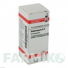 СТАФІЗАГРІЯ (STAPHISAGRIA) D 6 глобули 10 г - Гомеопатія DHU