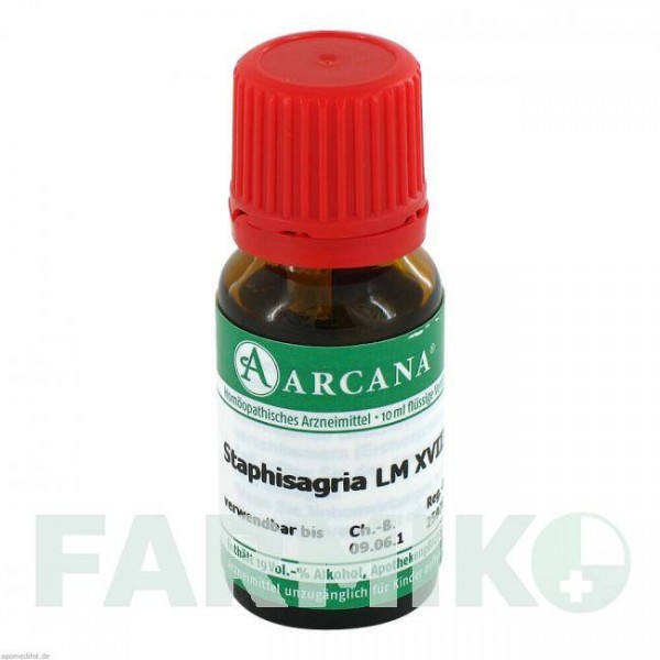 СТАФИЗАГРИЯ (STAPHISAGRIA) LM 18 раствор 10 мл - Гомеопатия ARCANA DR.SEWERIN