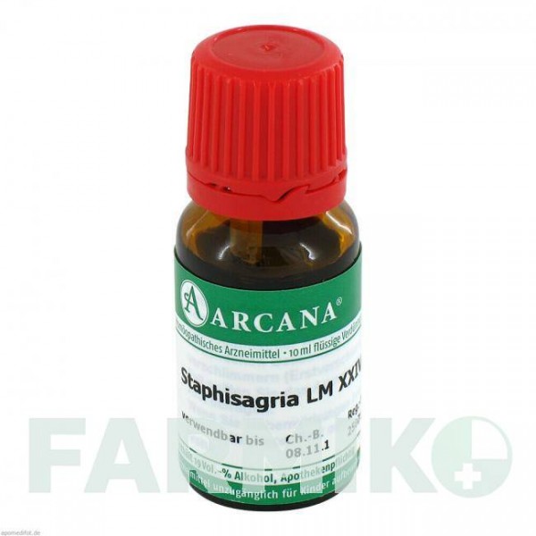 СТАФИЗАГРИЯ (STAPHISAGRIA) LM 24 раствор 10 мл - Гомеопатия ARCANA DR.SEWERIN