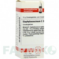 СТАФИЛОКОКЦИНУМ (STAPHYLOCOCCINUM) C 30 глобули 10 г - Гомеопатия DHU