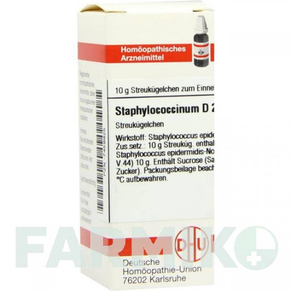 СТАФИЛОКОКЦИНУМ (STAPHYLOCOCCINUM) D 200 глобули 10 г - Гомеопатия DHU