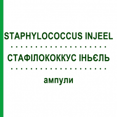 СТАФІЛОКОККУС ІНЬЄЛЬ (STAPHYLOCOCCUS INJEEL) ампули 100 шт - Гомеопатія BIOLOGISCHE HEILMITTEL HEEL