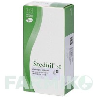 СТЕДИРИЛ (STEDIRIL) 30 таблетки 3x21 шт - Левоноргестрел, Этинилэстрадиол EMRA-MED