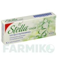 СТЕЛЛА (STELLA) 0,03 мг/2 мг таблетки 63 шт - Диеногест, Этинилэстрадиол STADAPHARM