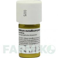 СТИБИУМ МЕТАЛЛИКУМ (STIBIUM METALLICUM) D 10 тритурация 20 г - Гомеопатия WELEDA