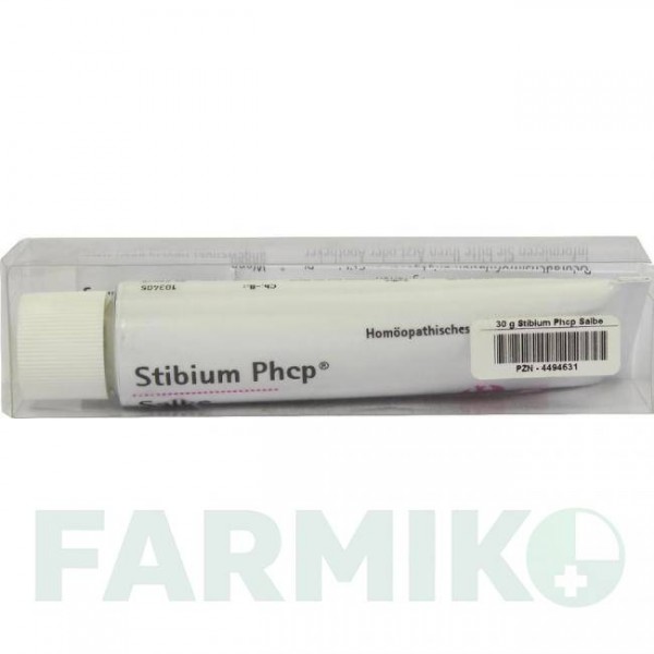 СТИБИУМ ПХКП (STIBIUM PHCP) мазь 30 г - Гомеопатия PHONIX LABORATORIUM