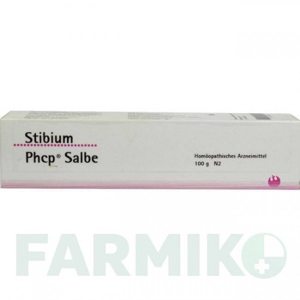 СТИБИУМ ПХКП (STIBIUM PHCP) мазь 100 г - Гомеопатия PHONIX LABORATORIUM