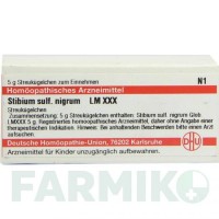 СТИБІУМ СУЛЬФУРАТУМ (STIBIUM SULFURATUM) LM XXX глобули 5 г - Гомеопатія DHU