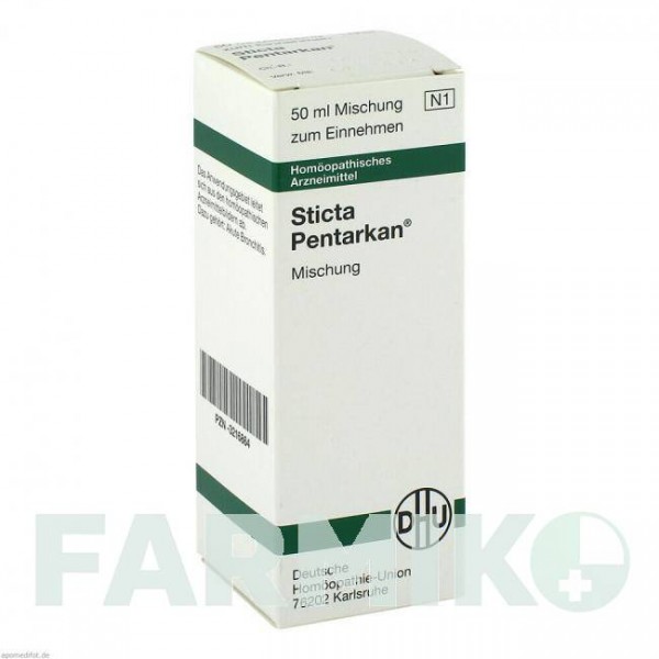 СТИКТА ПЕНТАРКАН (STICTA PENTARKAN) смесь 50 мл - Гомеопатия DHU