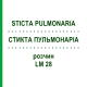 СТИКТА ПУЛЬМОНАРІА (STICTA PULMONARIA) LM 28 розчин 10 мл - Гомеопатія ARCANA DR.SEWERIN