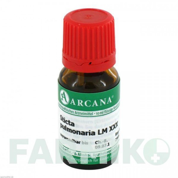 СТИКТА ПУЛЬМОНАРІА (STICTA PULMONARIA) LM 30 розчин 10 мл - Гомеопатія ARCANA DR.SEWERIN