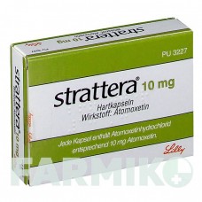 СТРАТТЕРА (STRATTERA) 10 мг капсулы 7 шт - Атомоксетин LILLY