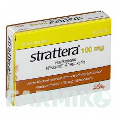 СТРАТТЕРА (STRATTERA) 100 мг капсулы 28 шт - Атомоксетин LILLY