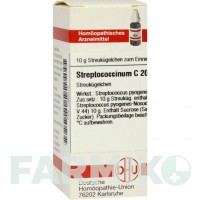 СТРЕПТОКОКЦИНУМ (STREPTOCOCCINUM) C 200 глобули 10 г - Гомеопатия DHU