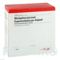СТРЕПТОКОККУС ГЕМОЛИТИКУС (STREPTOCOCCUS HAEMOLYTICUS) ампулы 100 шт - Гомеопатия BIOLOGISCHE HEILMITTEL HEEL