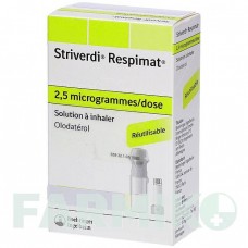 СТРИВЕРДИ (STRIVERDI) 2,5 мкг/доз 1 х 60 доз раствор 1x4,0 мл - Олодатерол AXICORP PHARMA