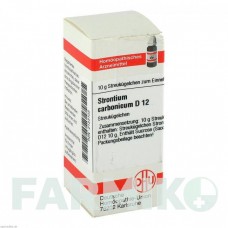 СТРОНЦИУМ КАРБОНИКУМ (STRONTIUM CARBONICUM) D 12 глобули 10 г - Гомеопатия DHU