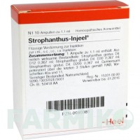 СТРОФАНТУС ИНЬЕЛЬ (STROPHANTHUS INJEEL) ампулы 10 шт - Гомеопатия BIOLOGISCHE HEILMITTEL HEEL