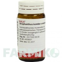 СТРОФАНТУС КОМБЕ (STROPHANTHUS KOMBE) D 3 глобули 20 г - Гомеопатия WALA HEILMITTEL