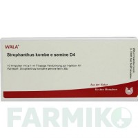 СТРОФАНТУС КОМБЕ (STROPHANTHUS KOMBE) D 4 ампули 10x1 мл - Гомеопатія WALA HEILMITTEL