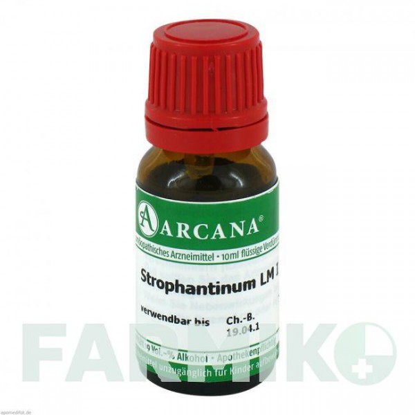 СТРОФАНТИНУМ (STROPHANTINUM) LM 1 розчин 10 мл - Гомеопатія ARCANA DR.SEWERIN