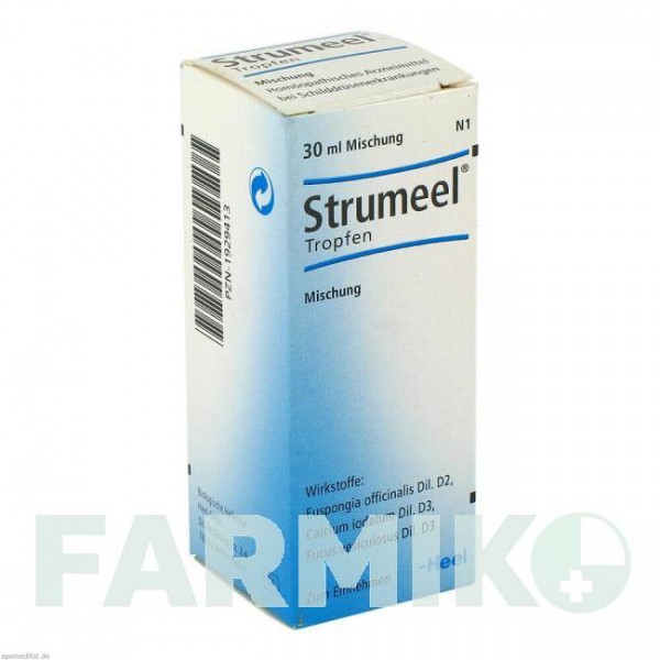 СТРУМЕЛЬ (STRUMEEL) краплі 30 мл - Гомеопатія BIOLOGISCHE HEILMITTEL HEEL