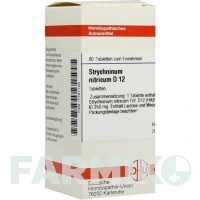 СТРИХНИНУМ НИТРИКУМ (STRYCHNINUM NITRICUM) D 12 таблетки 80 шт - Гомеопатия DHU
