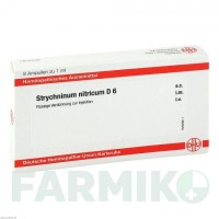СТРИХНІНУМ НІТРИКУМ (STRYCHNINUM NITRICUM) D 6 ампули 8x1 мл - Гомеопатія DHU