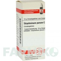 СТРИХНИНУМ ПУРУМ (STRYCHNINUM PURUM) C 30 глобули 10 г - Гомеопатия DHU