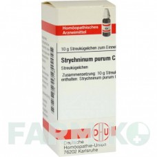 СТРИХНИНУМ ПУРУМ (STRYCHNINUM PURUM) C 30 глобули 10 г - Гомеопатия DHU