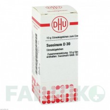 СУКЦИНУМ (SUCCINUM) D 30 глобули 10 г - Гомеопатия DHU