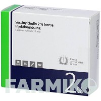 СУКЦИНИЛХОЛИН (SUCCINYLCHOLIN) 2% раствор 10x5 мл - Суксаметоний INRESA