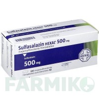 СУЛЬФАСАЛАЗИН (SULFASALAZIN) 500 мг таблетки 100 шт - Сульфасалазин HEXAL