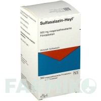 СУЛЬФАСАЛАЗИН (SULFASALAZIN) таблетки 300 шт - Сульфасалазин HEYL FABRIK