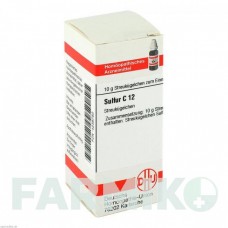 СУЛЬФУР (SULFUR) C 12 глобули 10 г - Гомеопатия DHU