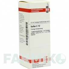 СУЛЬФУР (SULFUR) C 12 раствор 20 мл - Гомеопатия DHU