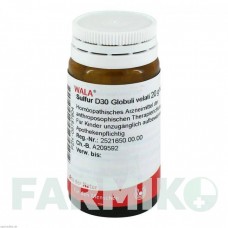 СУЛЬФУР (SULFUR) D 30 глобули 20 г - Гомеопатія WALA HEILMITTEL