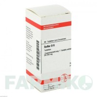 СУЛЬФУР (SULFUR) D 6 таблетки 80 шт - Гомеопатія DHU