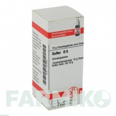 СУЛЬФУР (SULFUR) D 6 глобули 10 г - Гомеопатия DHU